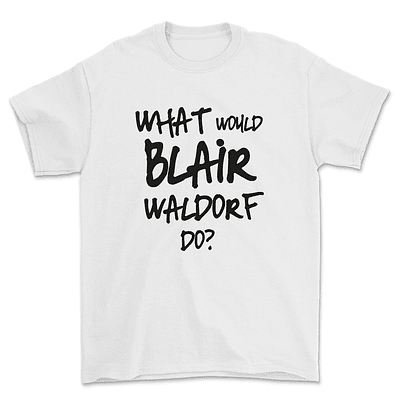 Polera Blair Waldorf - BLANCO