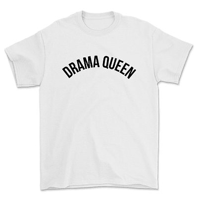 Polera Drama Queen - BLANCO