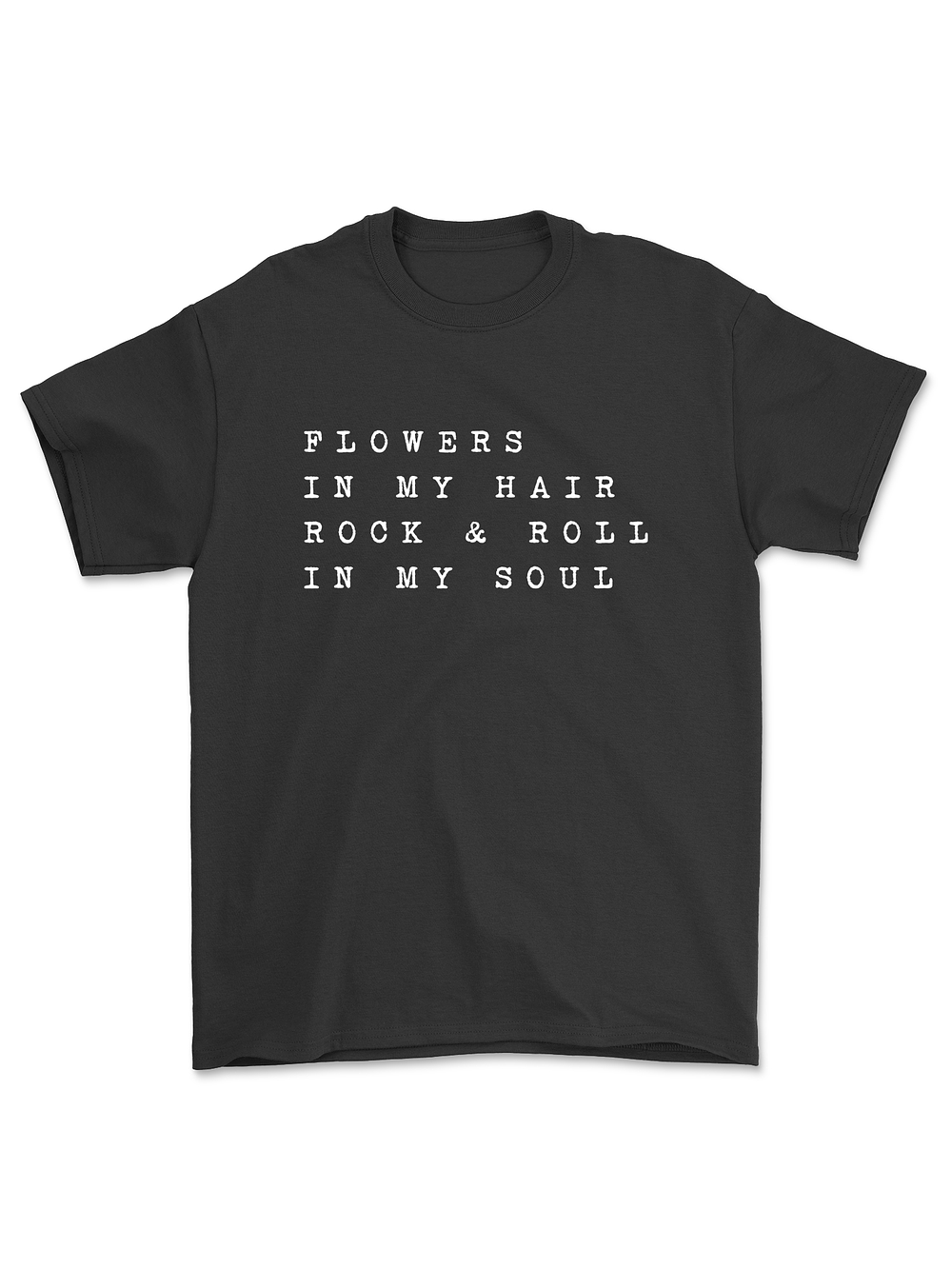 Polera Flowers in my hair 1