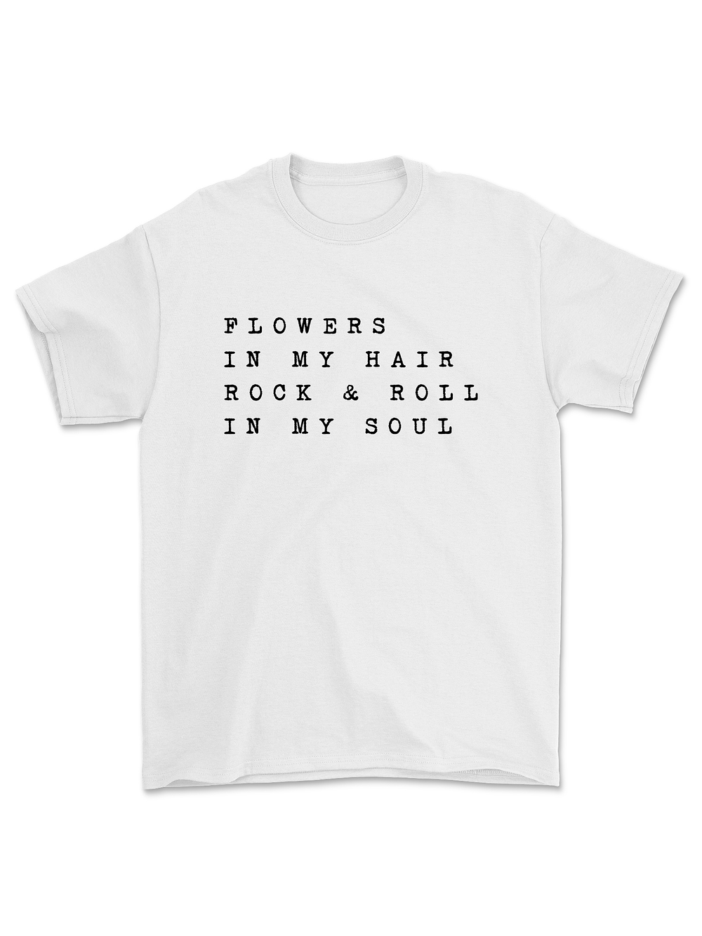 Polera Flowers in my hair 2