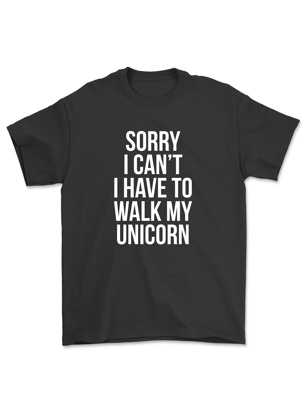 Polera I have to walk my unicorn 1