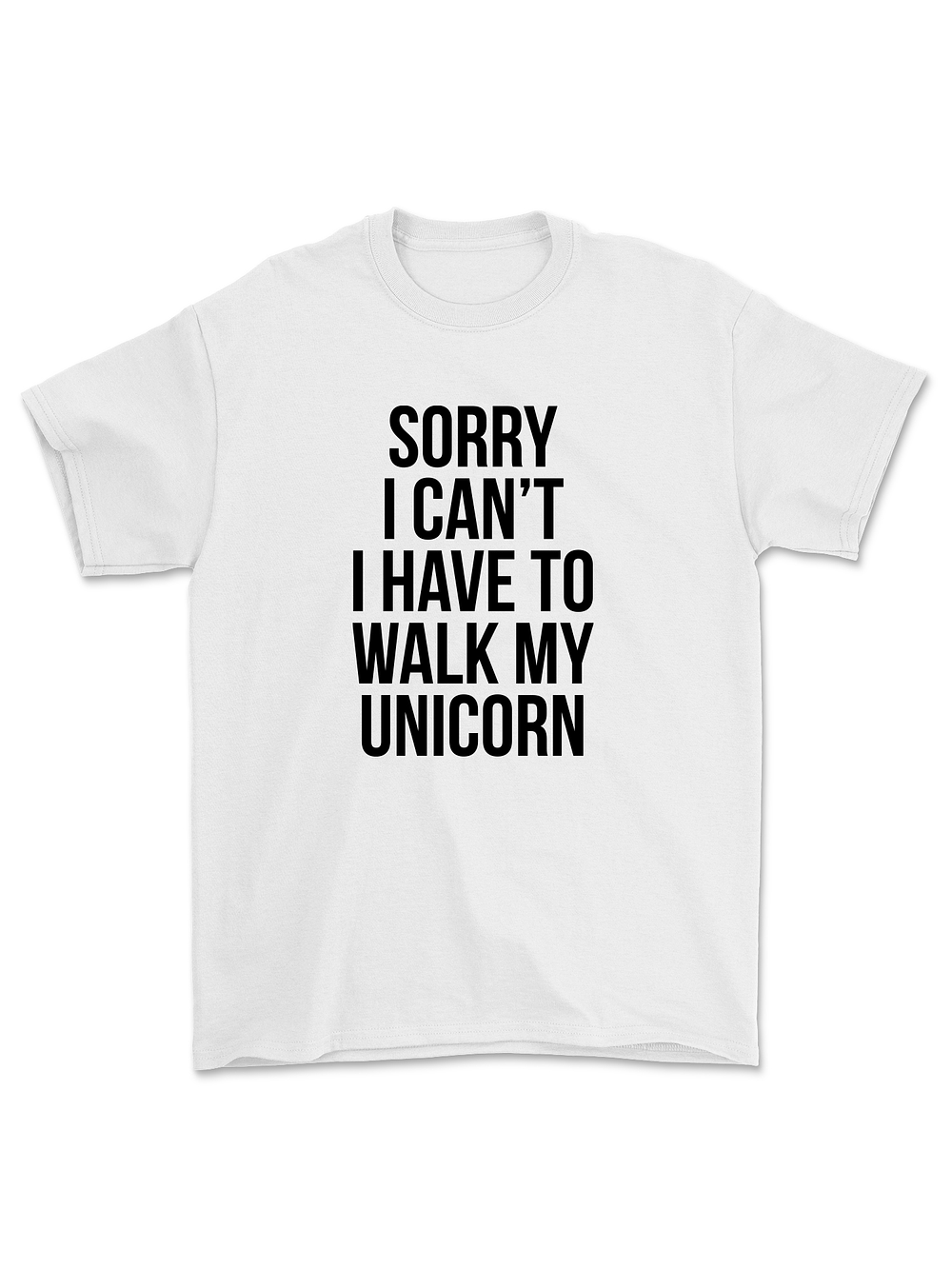 Polera I have to walk my unicorn 3