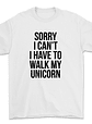 Polera I have to walk my unicorn - Miniatura 3