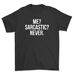 Polera Me? sarcastic? never.