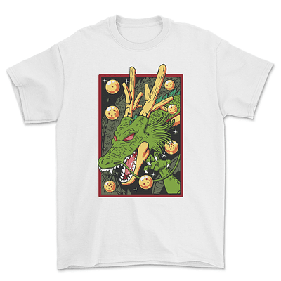 Polera Dragon Ball  - BLANCO