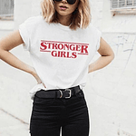 Polera TALLA XL Stronger Girls