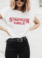 Polera TALLA XL Stronger Girls OFERTA - Miniatura 1