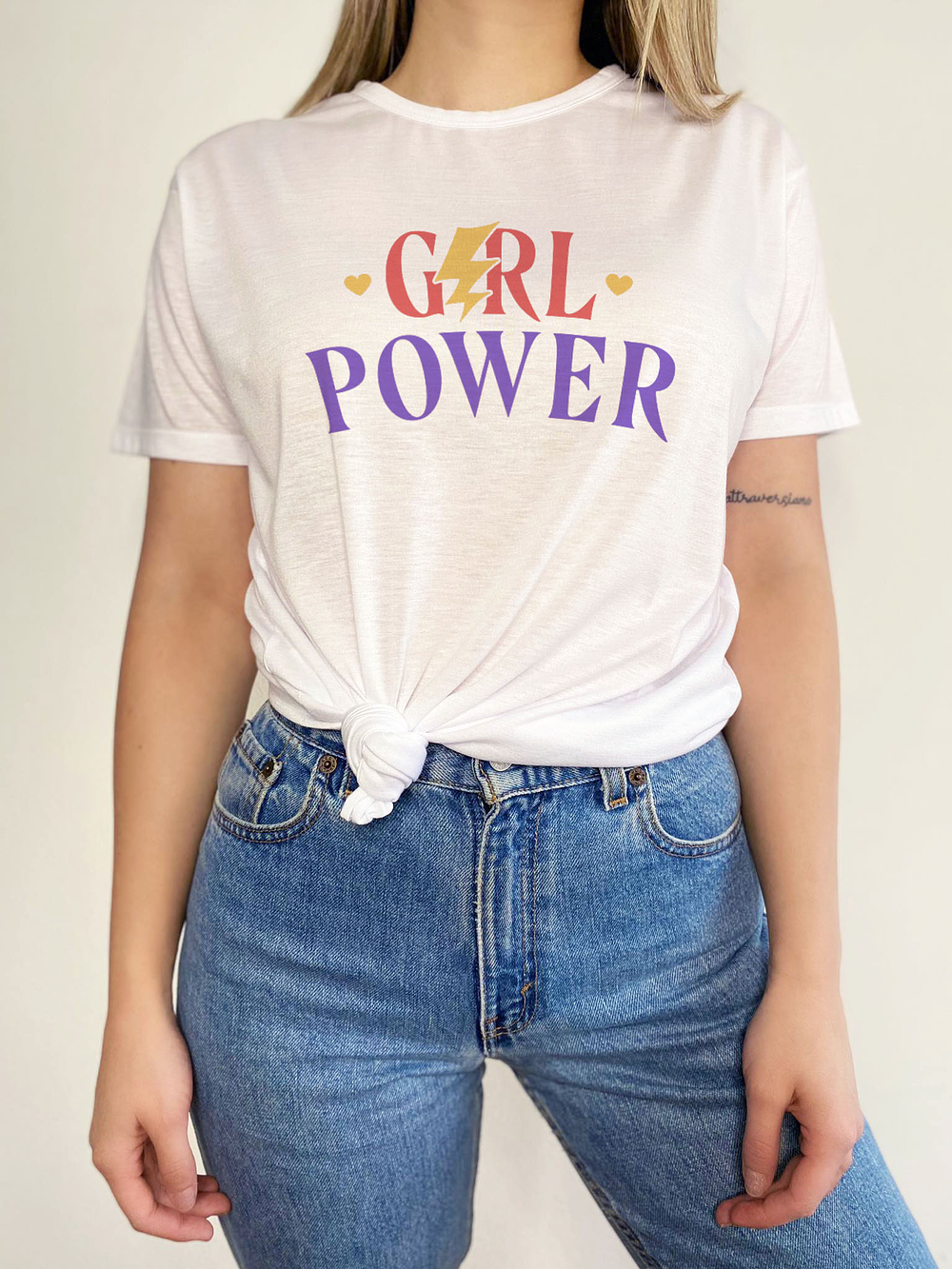 Polera Girl Power Rayo 1