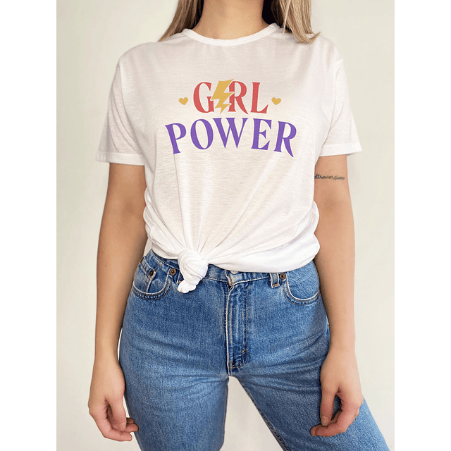 Polera Girl Power Rayo