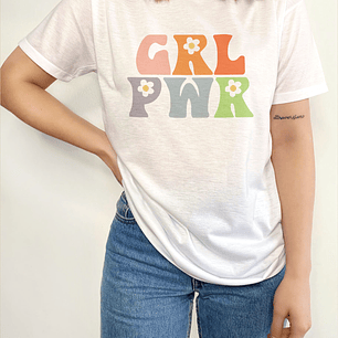 Polera GRL PWR Flor