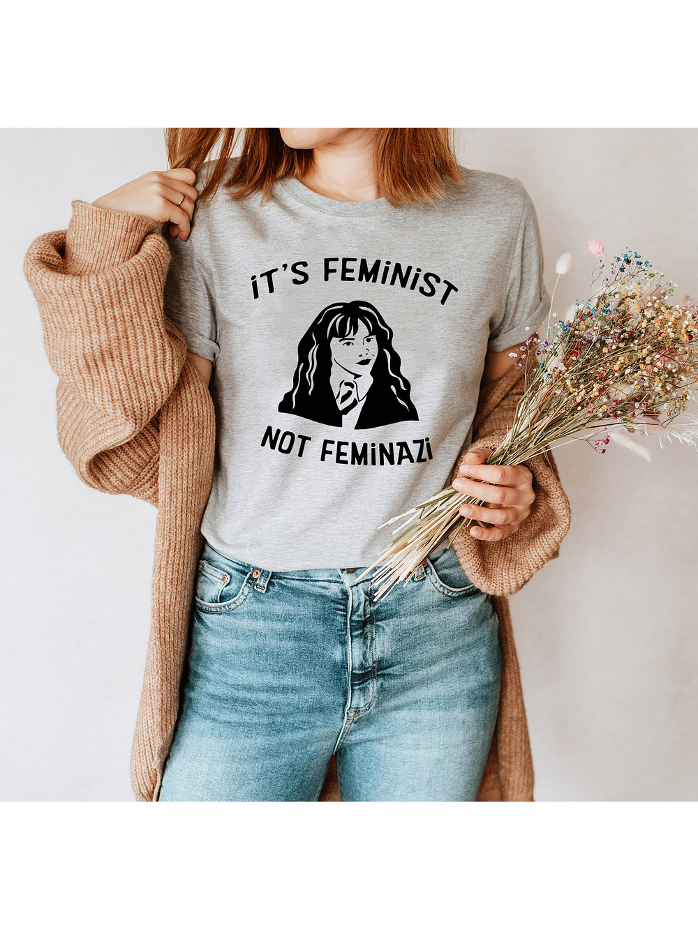 Polera It's Feminist Not Feminazi 1