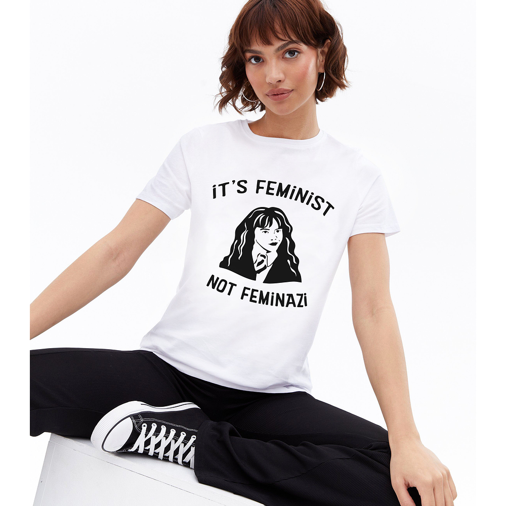Polera It's Feminist Not Feminazi 