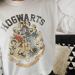Polera Manga larga Hogwarts Premium