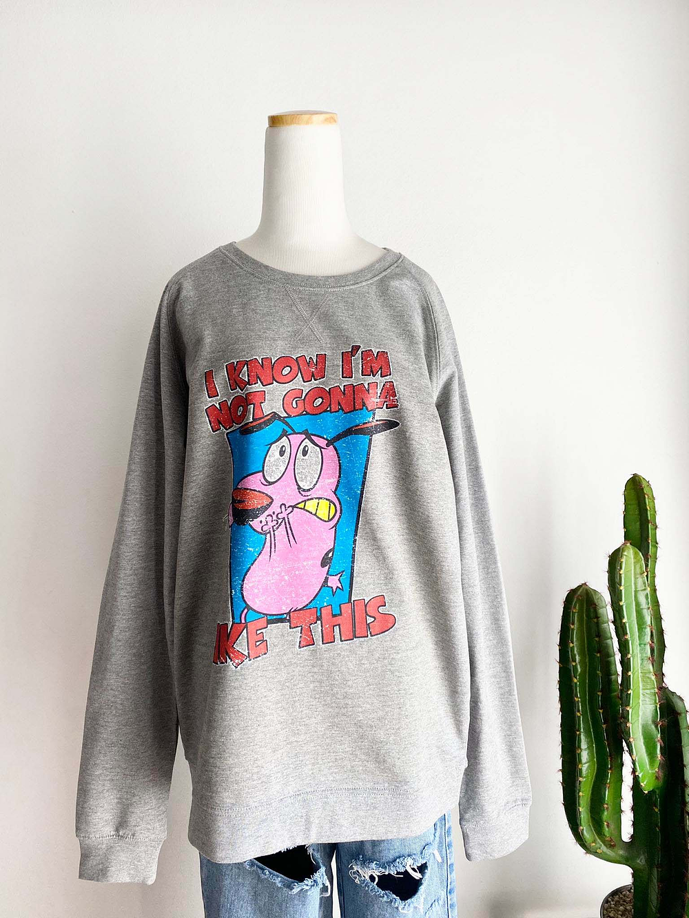 Poleron Coraje el perro cobarde TALLA L 2