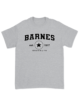 Polera Barnes Logo Premium 