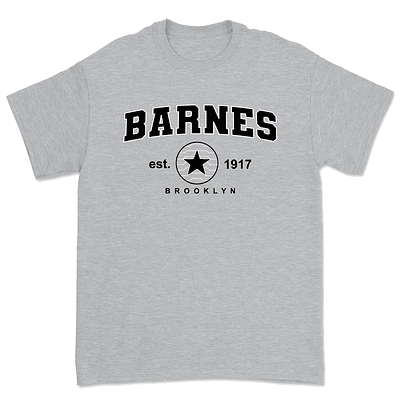 Polera Barnes Logo Premium 