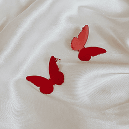 Mariposa rojo