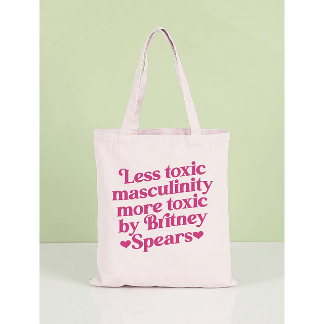 Totebag more toxic by Britney 