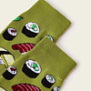Calcetín largo Sushi verde