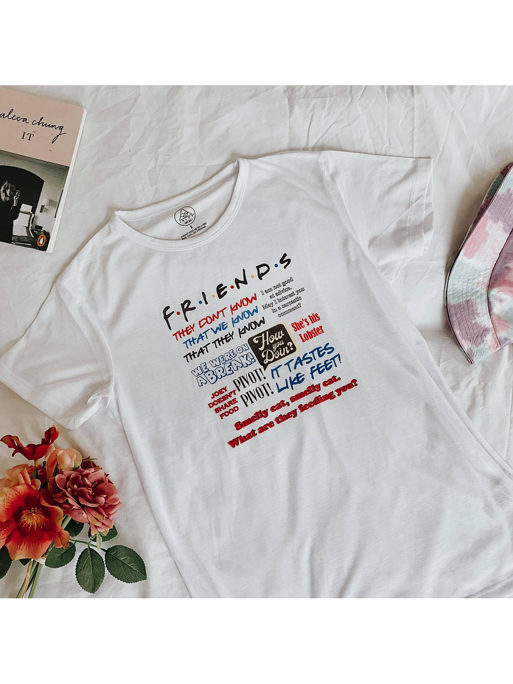 Polera Friends Frases talla M 2