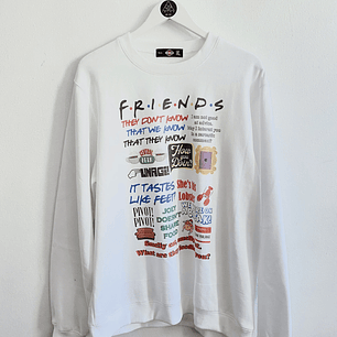 Poleron Polo Friends Frases TALLA XL