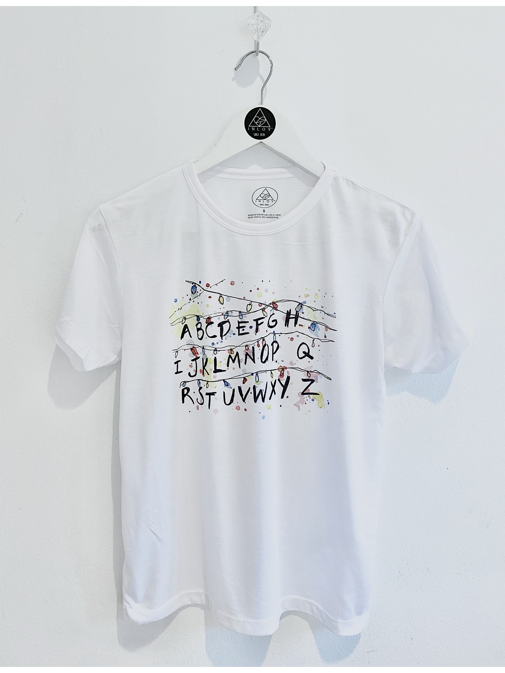 Polera Stranger Things luces 1