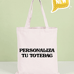 Personaliza tu Totebag
