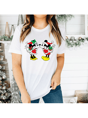 Polera xmas Mouse 