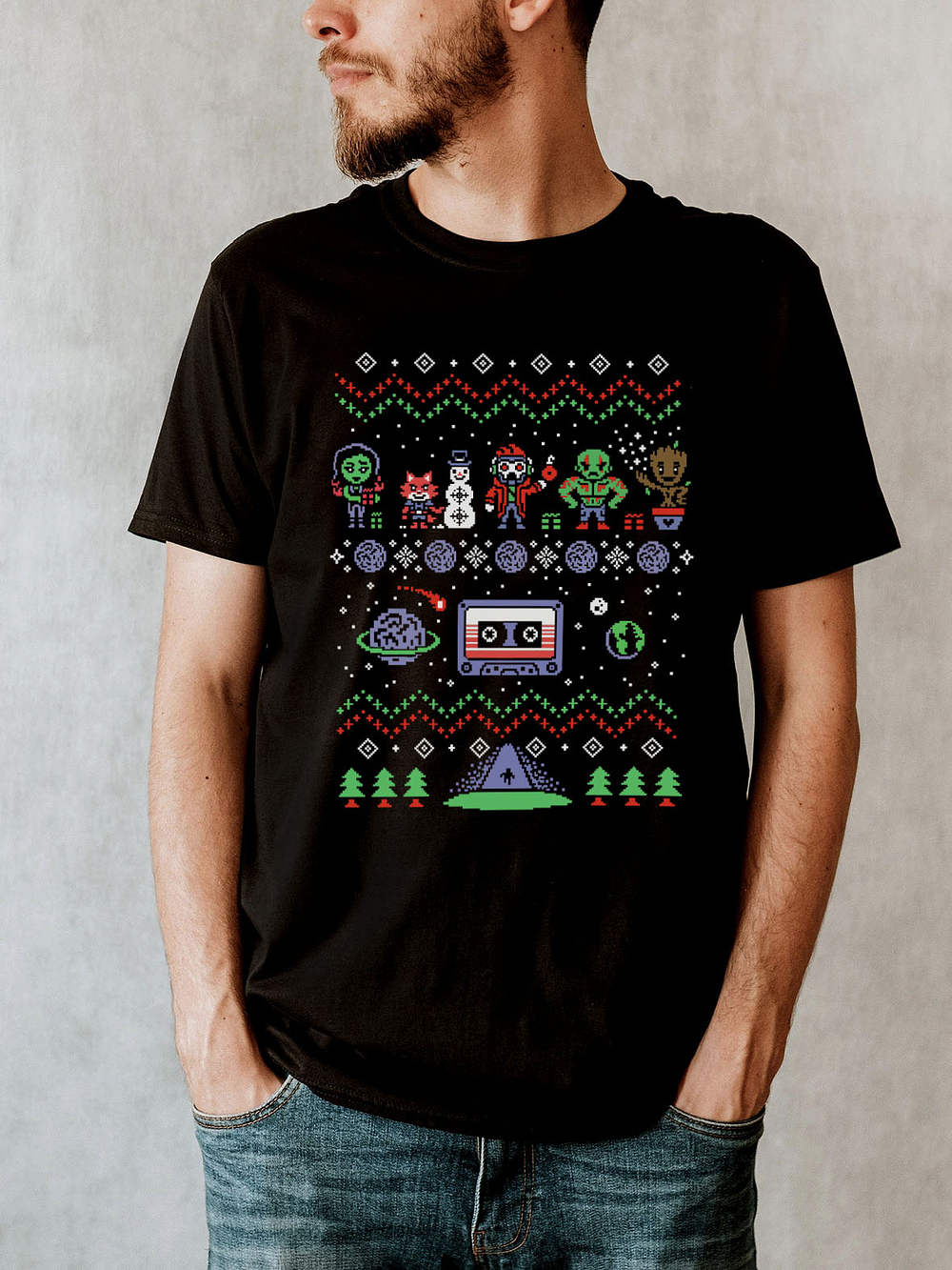 Polera Ugly Guardianes de la Galaxia 1