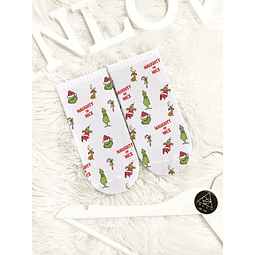 Calcetines Grinch Naughty or Nice