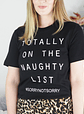 Polera Totally on the naughty list - Miniatura 1