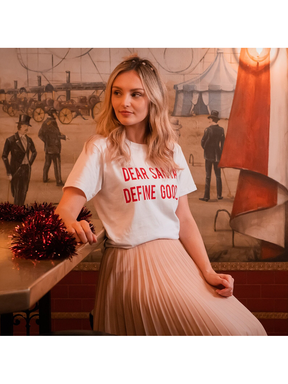 Polera Santa define Good