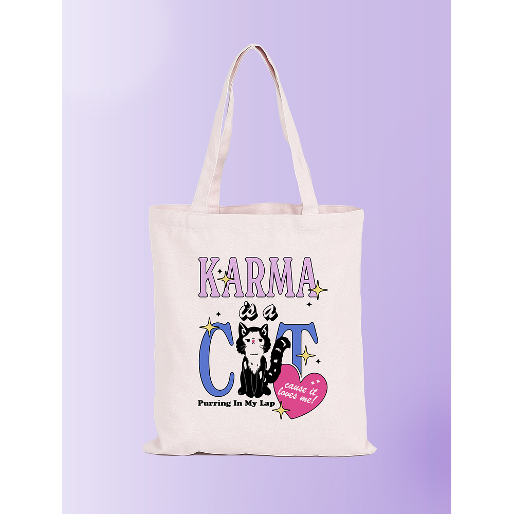 Totebag karma is a Cat color - Taylor Swift 