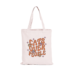 Totebag Cats Over People