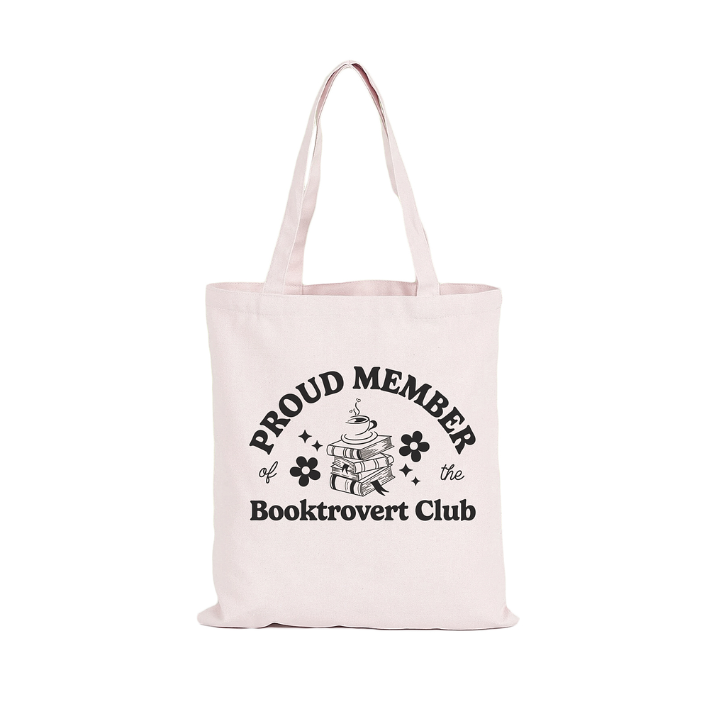 Totebag Booktrovert Club