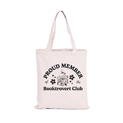 Totebag Booktrovert Club