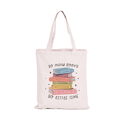 Totebag So Many Books So Little Time
