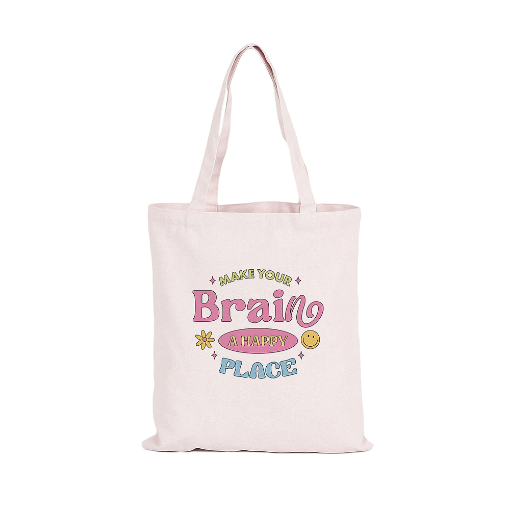 Totebag Make Your Brain a Happy Place