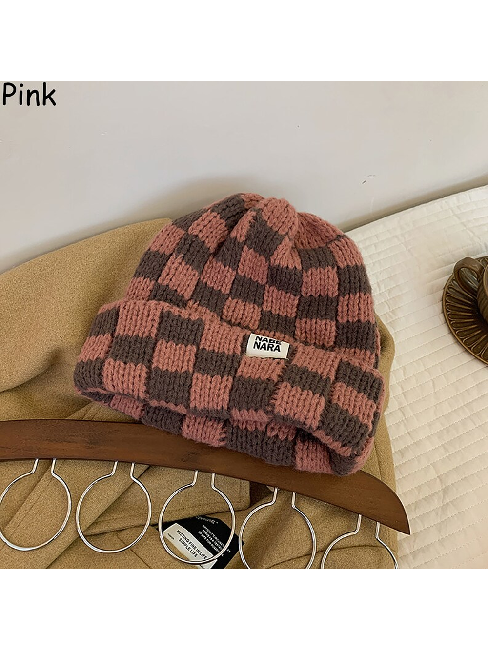 Beanie checkerboard 2