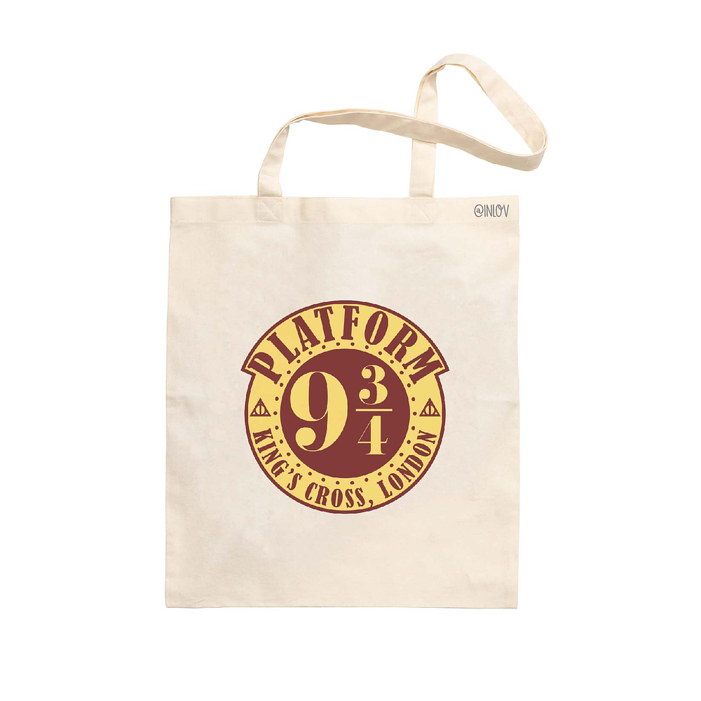 Totebag Harry Potter / Plataforma 9 3/4