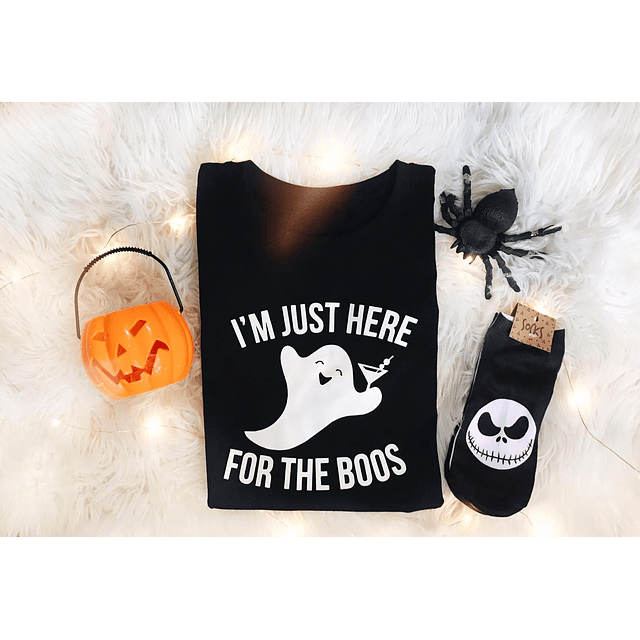 Polera Halloween / Boo - Ghost