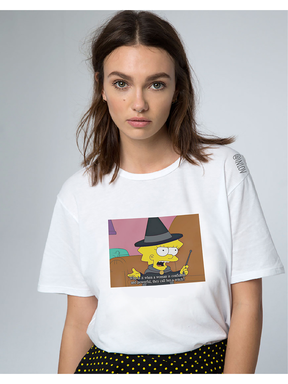 Polera Los simpson / Lisa Witch 1