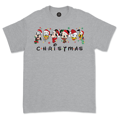 Polera Disney Christmas  - GRIS