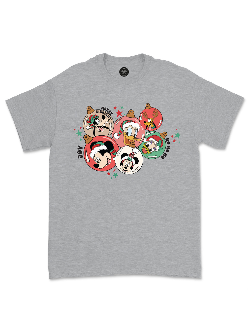 Polera Disney Christmas Esferas 1