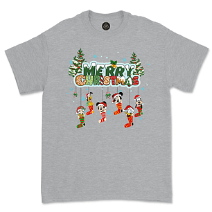 Polera Disney Christmas Botas