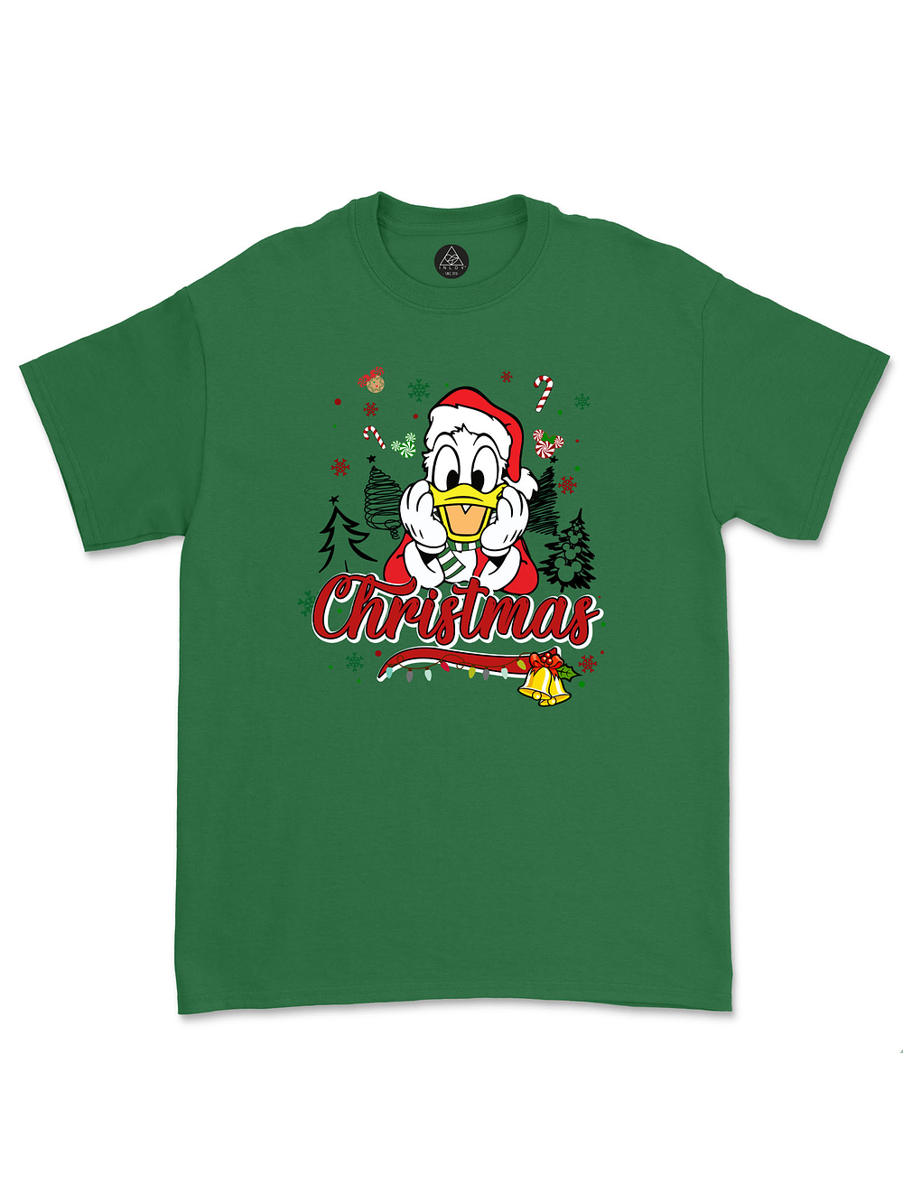 Polera Disney Christmas Donald 3