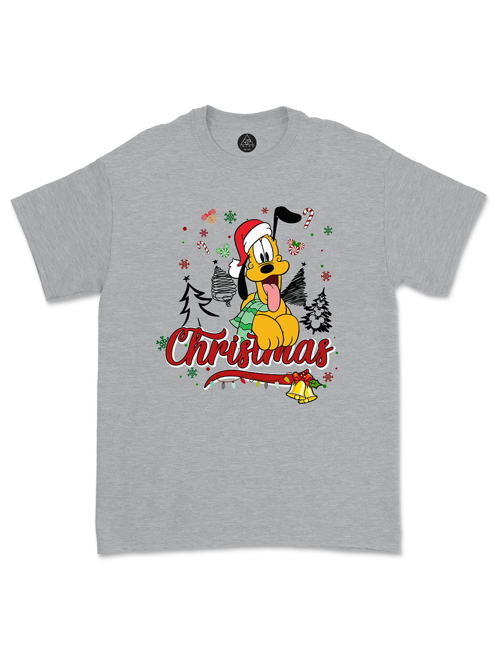 Polera Disney Christmas Pluto 2
