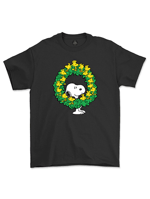 Polera  Snoopy Xmas Corona