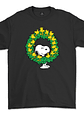 Polera  Snoopy Xmas Corona - Miniatura 1