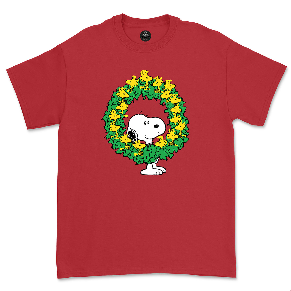 Polera  Snoopy Xmas Corona